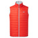 Orion Gilet - Quarry/Flame Red