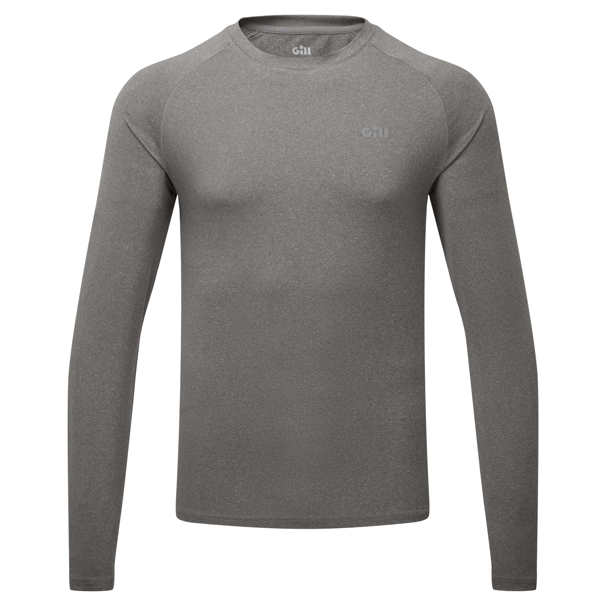 Pursuit Long Sleeve Top - Grey Melange