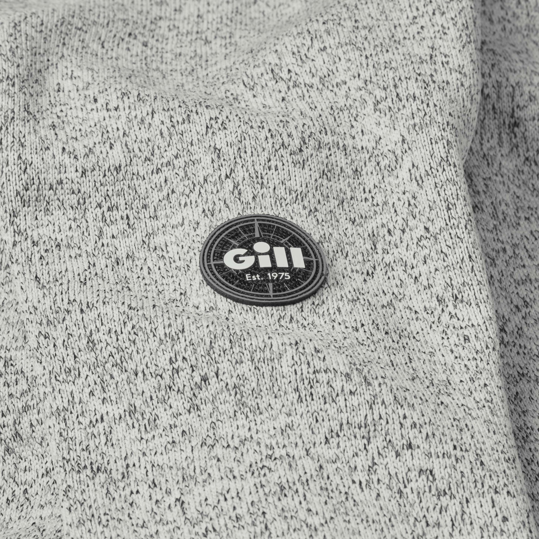Women's Knit Fleece Jacket - Grey Marl