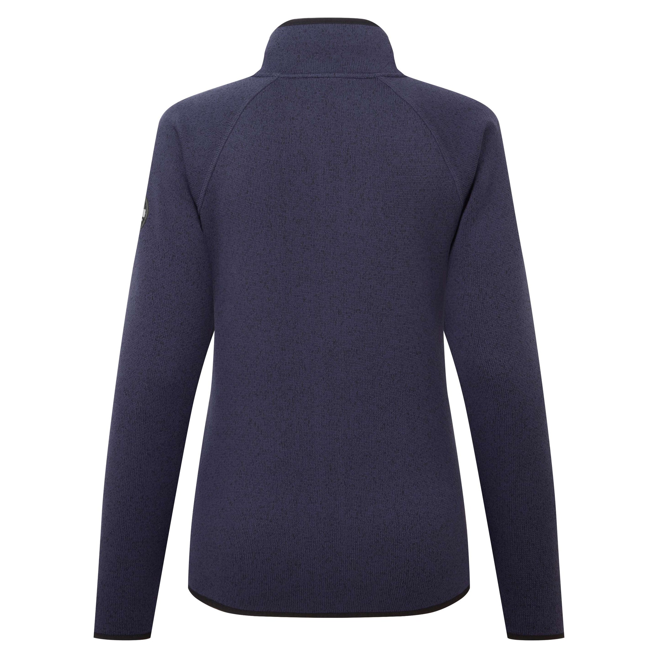 Women's Knit Fleece Jacket - Navy