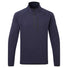 1/4 Zip Neck Knit Fleece - Navy