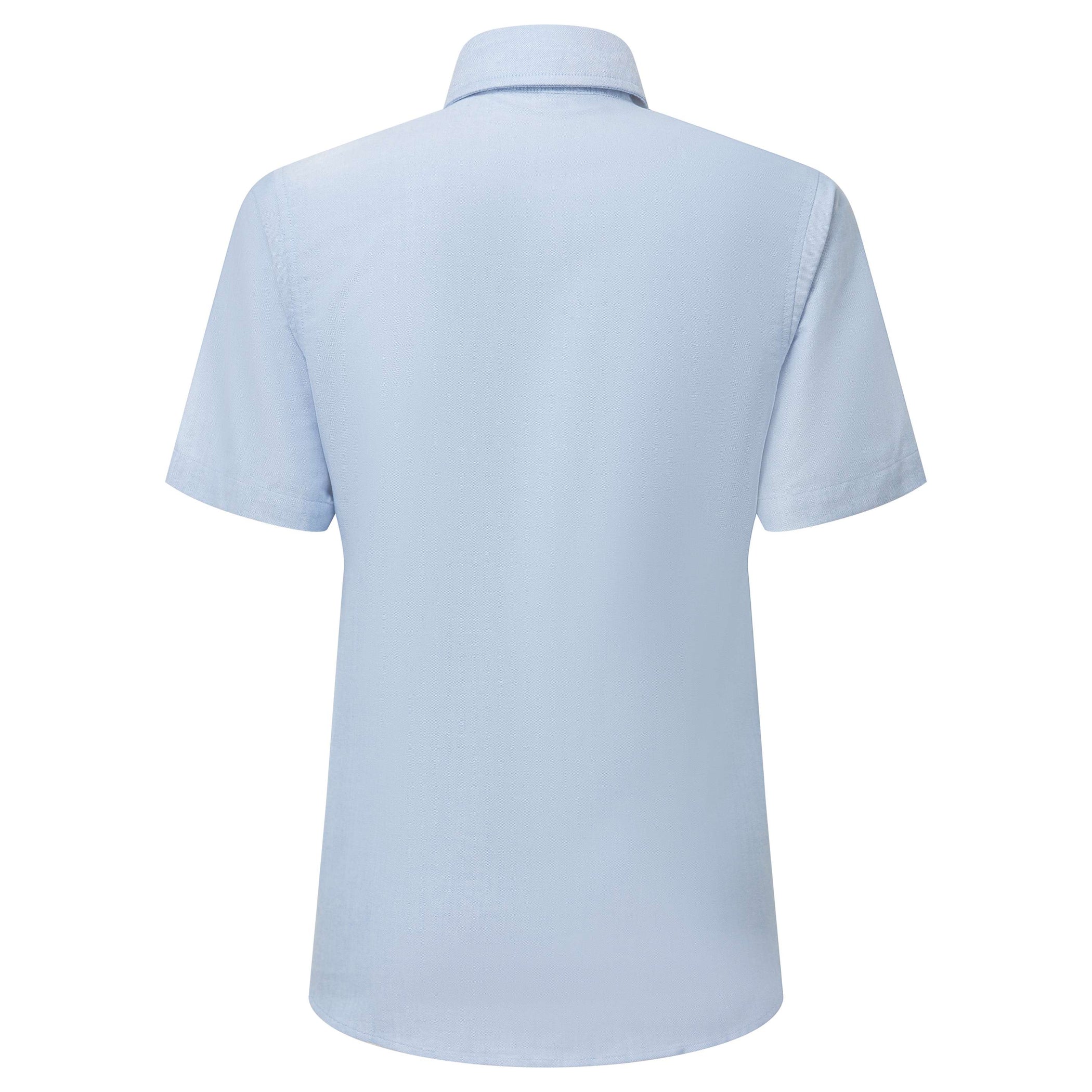 Women's Oxford Shirt Short Sleeve - Blue