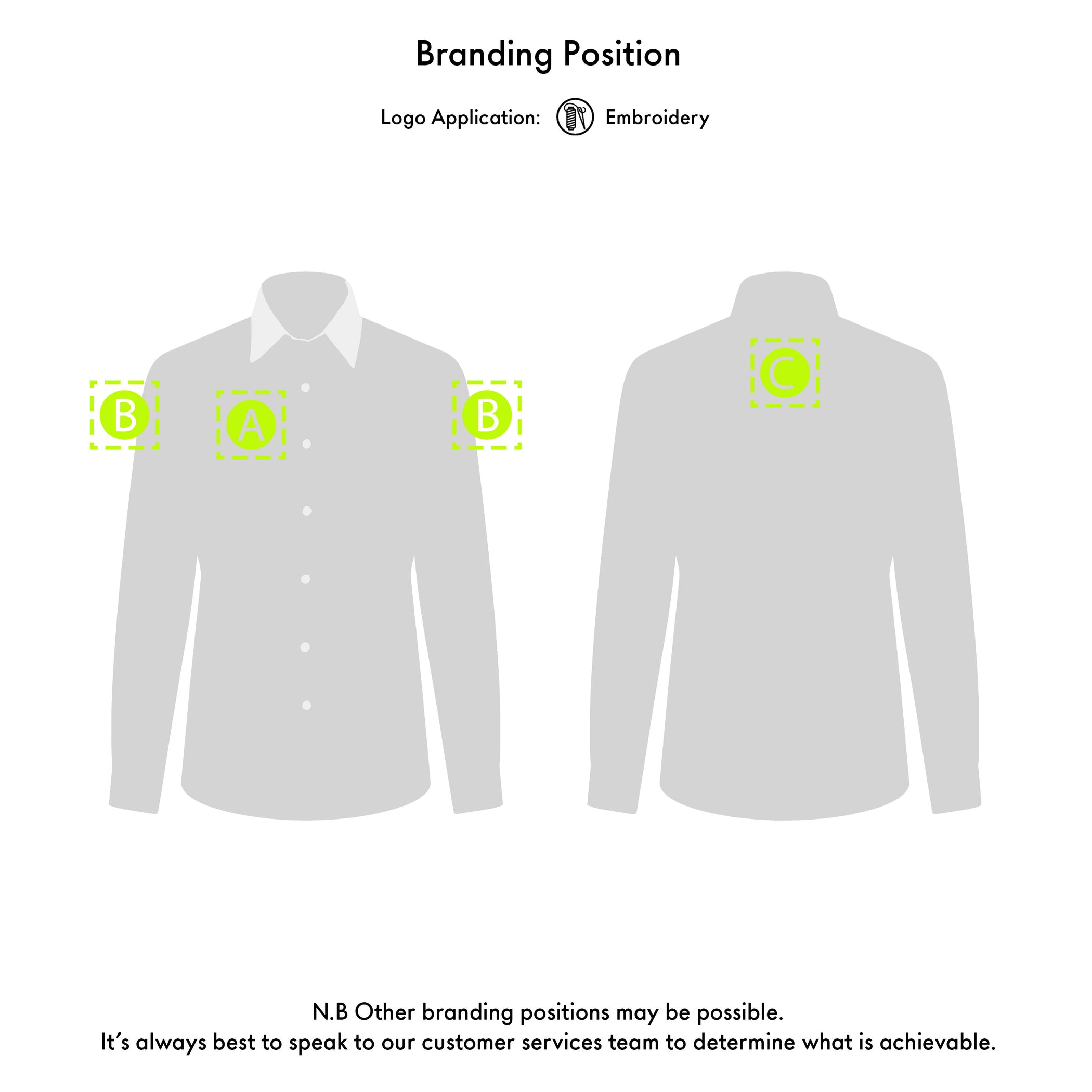 Women's Long Sleeve Oxford Shirt - Blue