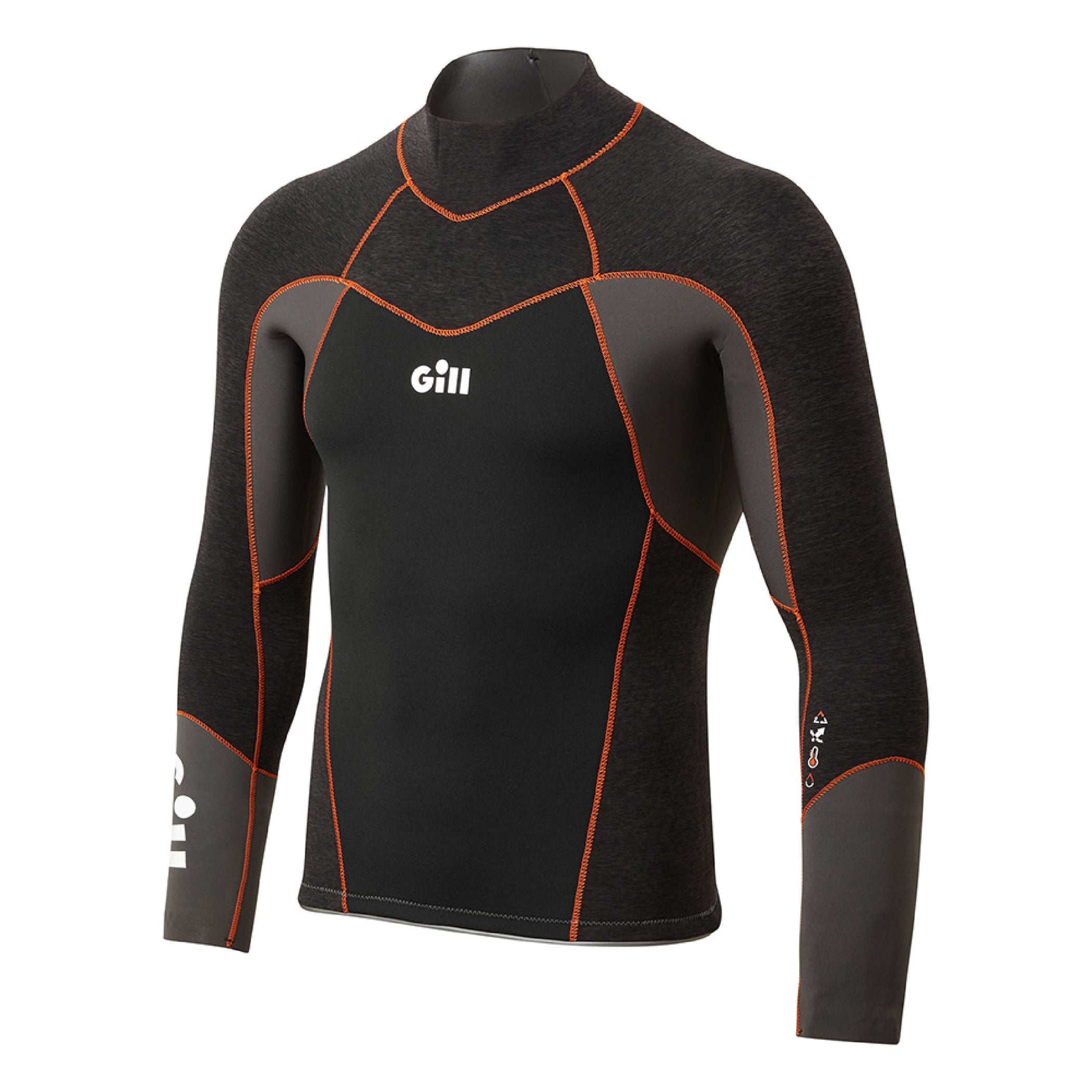 Men's ZenTherm Long-Sleeve Neoprene Top - Black