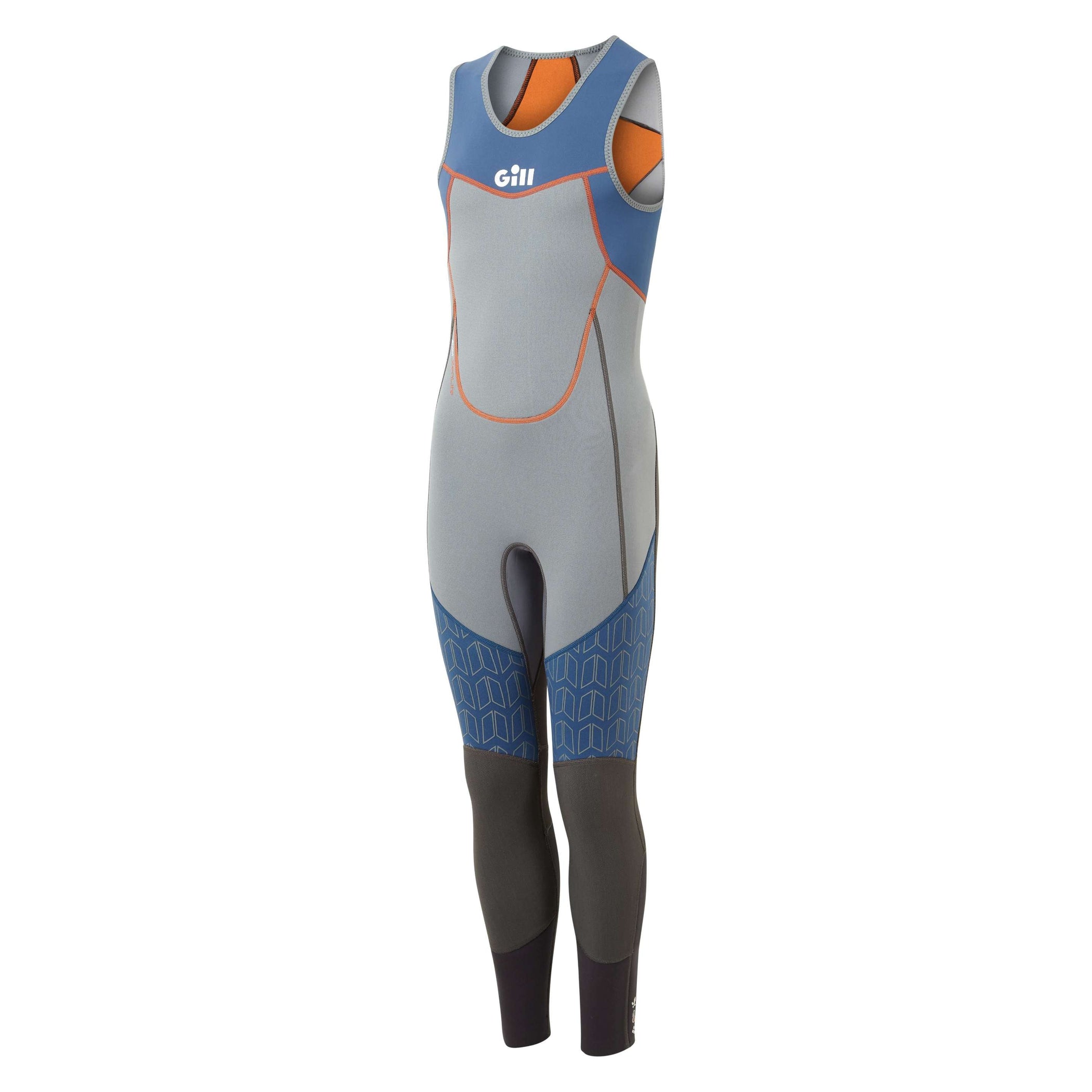 Junior ZenLite Skiff Suit - Steel Grey & Ocean