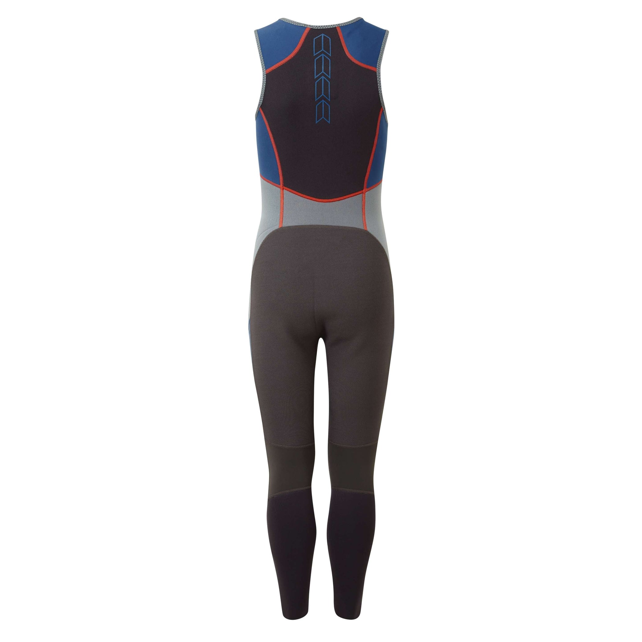Junior ZenLite Skiff Suit - Steel Grey & Ocean