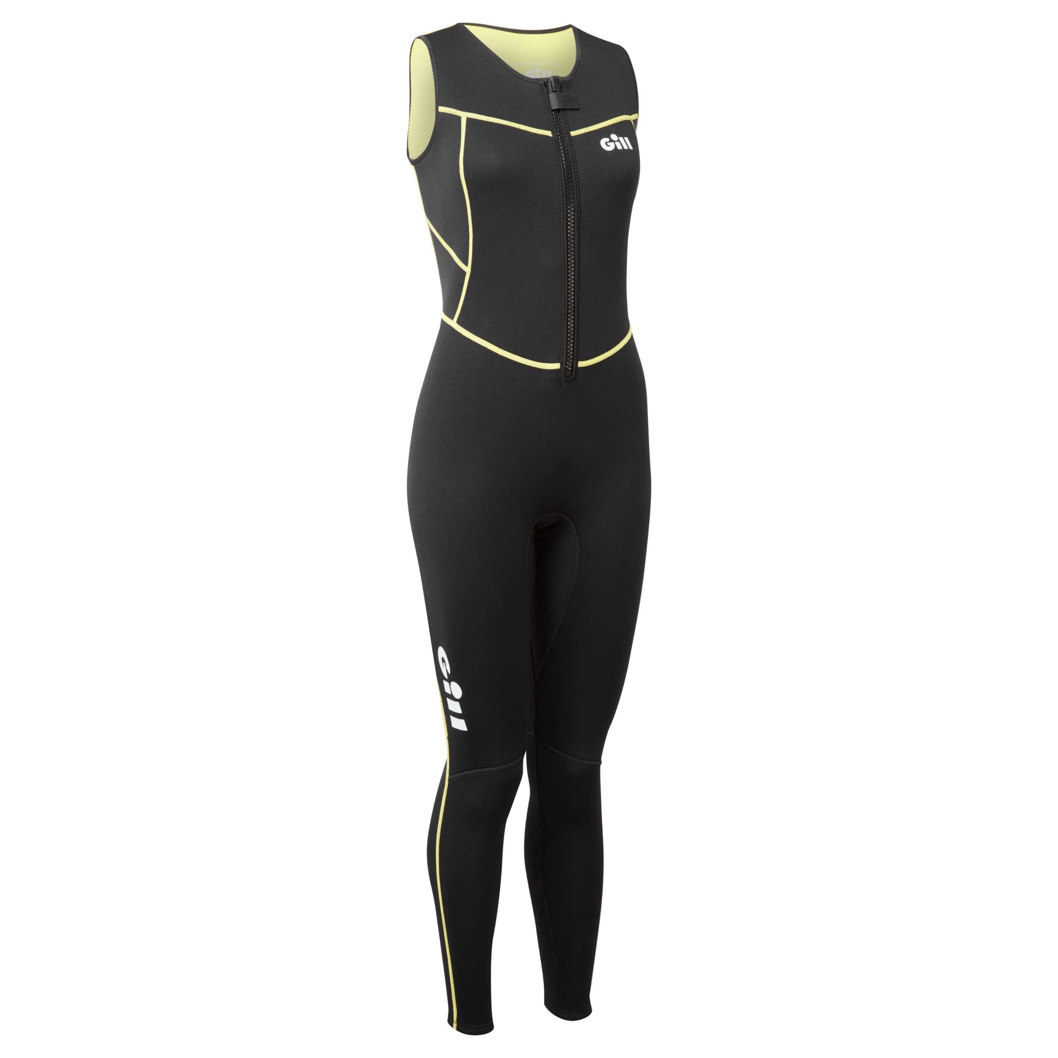 Women's Dynamic Long Jane - Black & Lemon