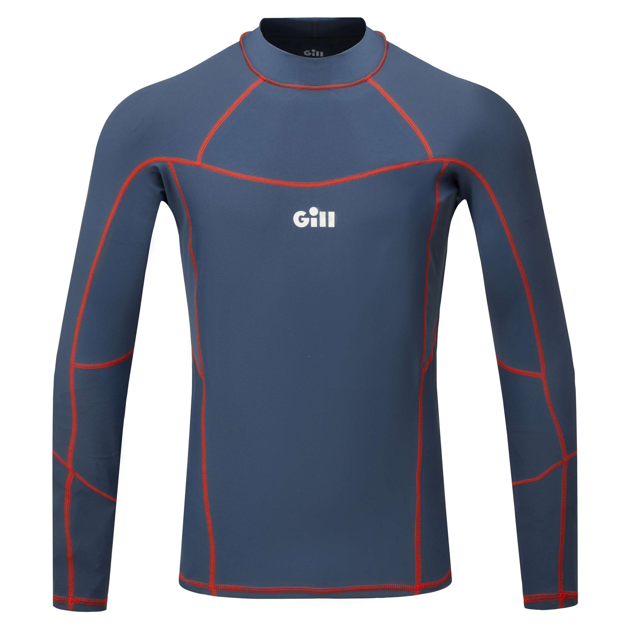 Men's Long Sleeve Rash Vest - Ocean