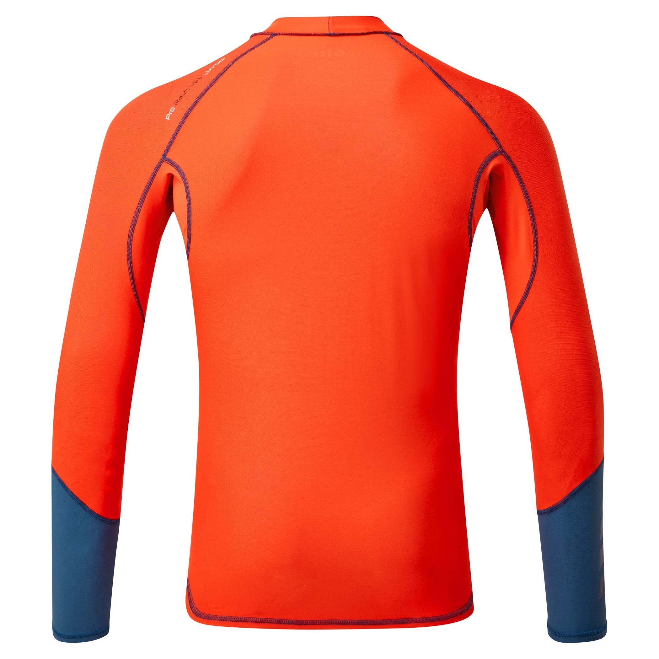 Men's Long Sleeve Rash Vest - Orange