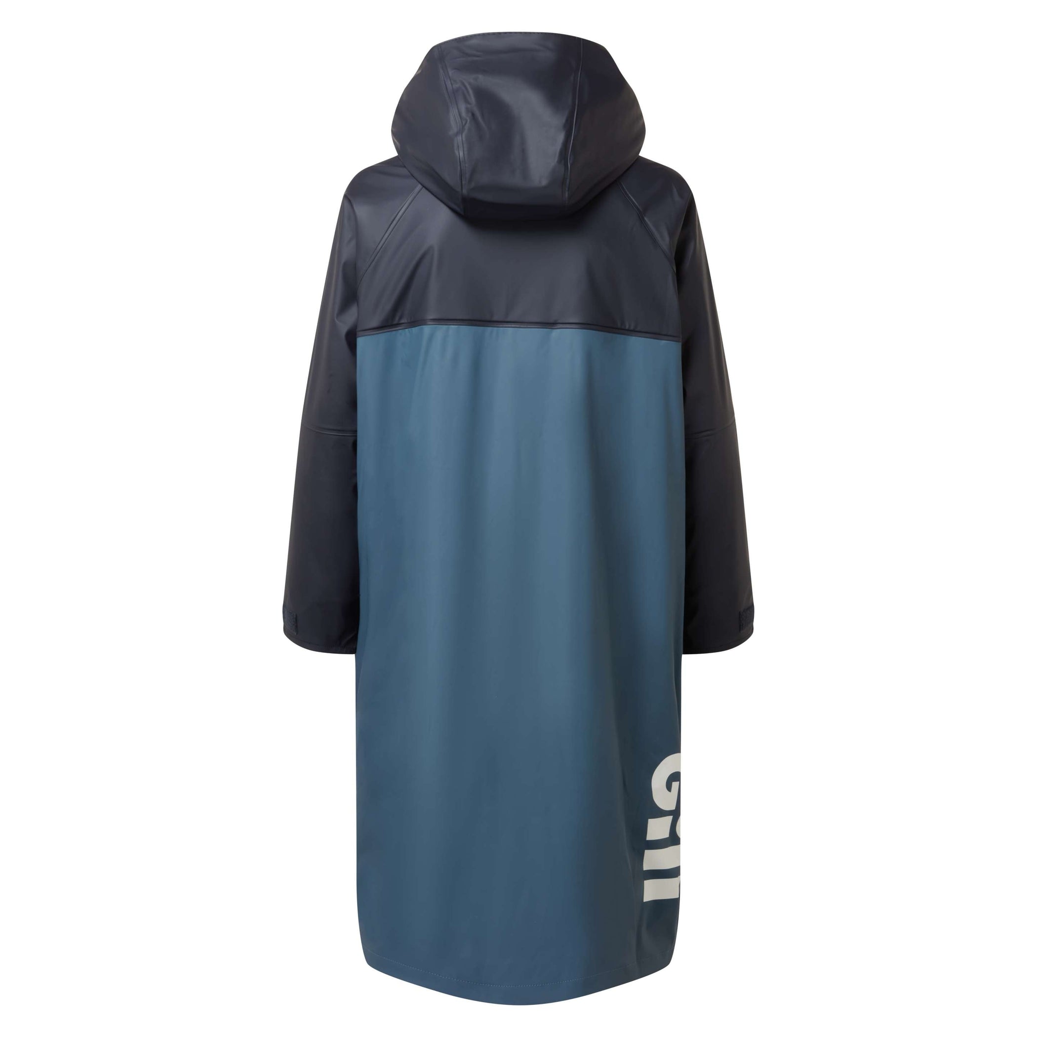Aqua Parka Waterproof Changing Robe - Strom Blue & Navy