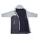 Aqua Parka Waterproof Changing Robe - Navy & Light Grey