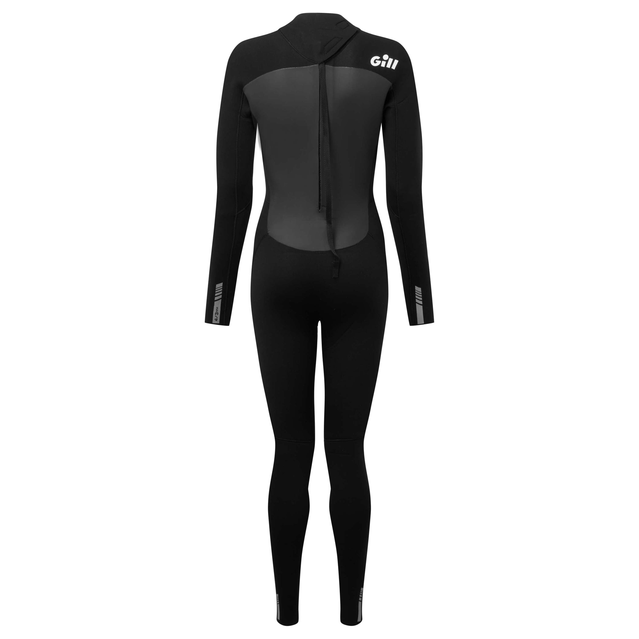 Women’s Pursuit 4/3mm Back Zip Neoprene Wetsuit - Black