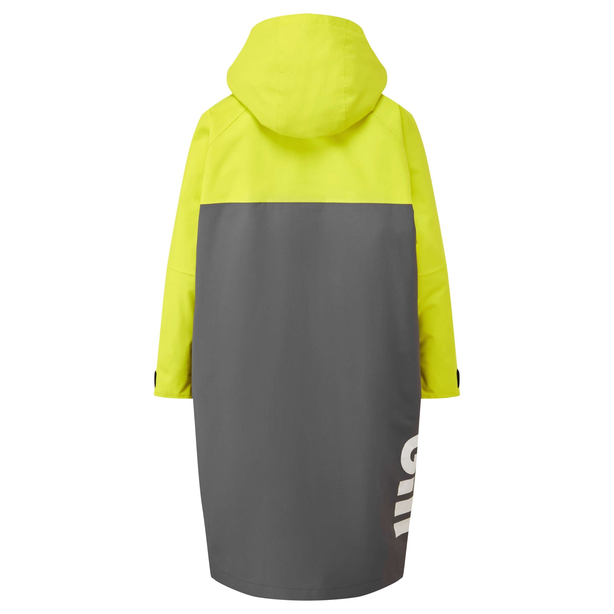 Junior Aqua Parka Sustainable Waterproof Changing Robe - Sulphur & Ash