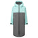 Women's Aqua Parka Sustainable Waterproof Changing Robe - Eggshell & Ash