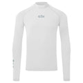 Men's ZenZero Long Sleeve Rash Vest - White