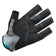 Deckhand Short-Finger Sailing Gloves - Black & Bluejay