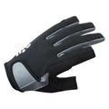 Junior Deckhand Long-Finger Sailing Gloves - Black & Bluejay