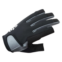 Junior Deckhand Long-Finger Sailing Gloves - Black & Bluejay