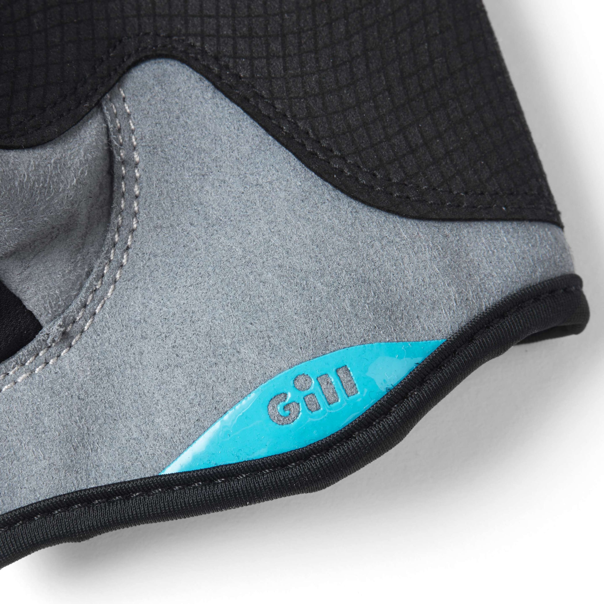 Deckhand Long-Finger Sailing Gloves - Black & Bluejay