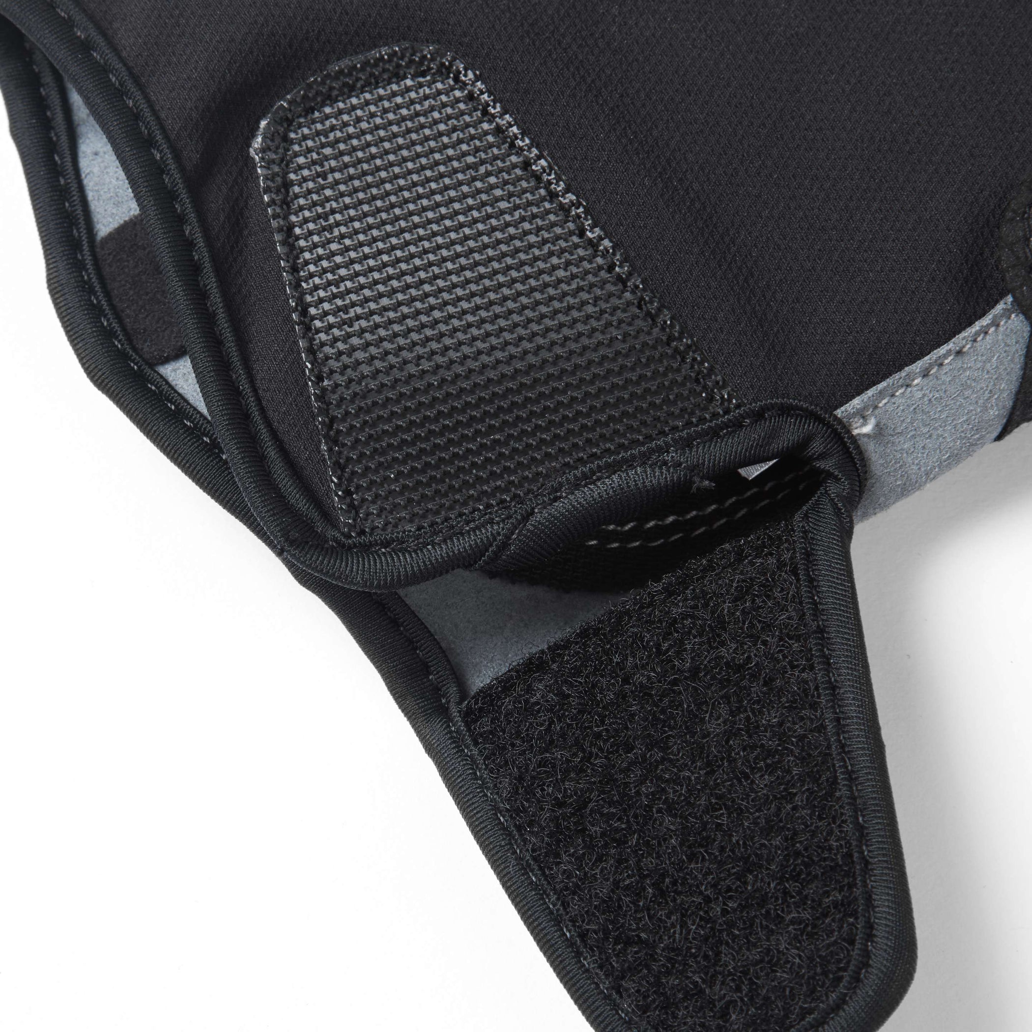 Deckhand Long-Finger Sailing Gloves - Black & Bluejay