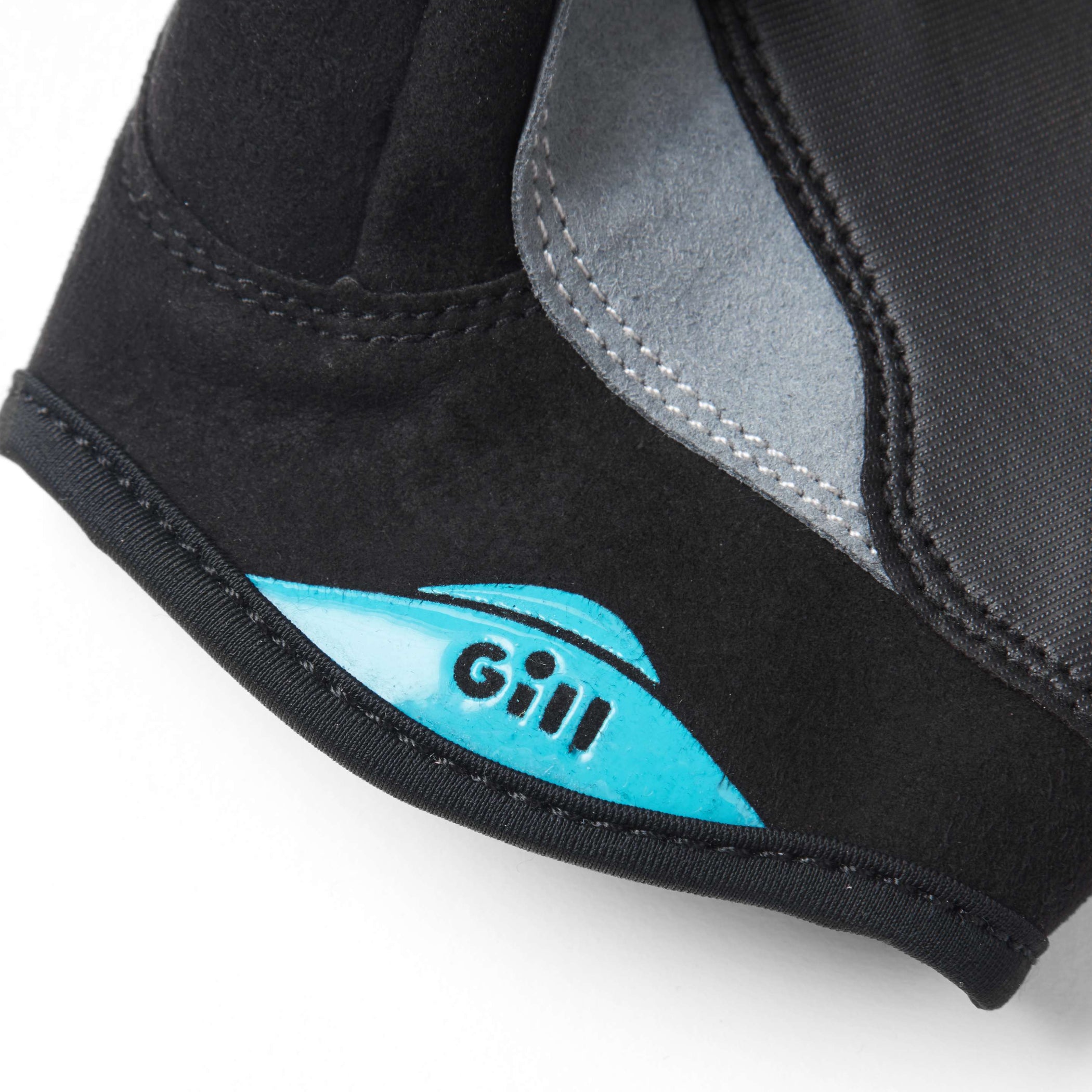 Championship Short-Finger Sailing Gloves - Black & Bluejay