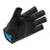 Pro Short Finger Sailing Gloves - Black & Bluejay