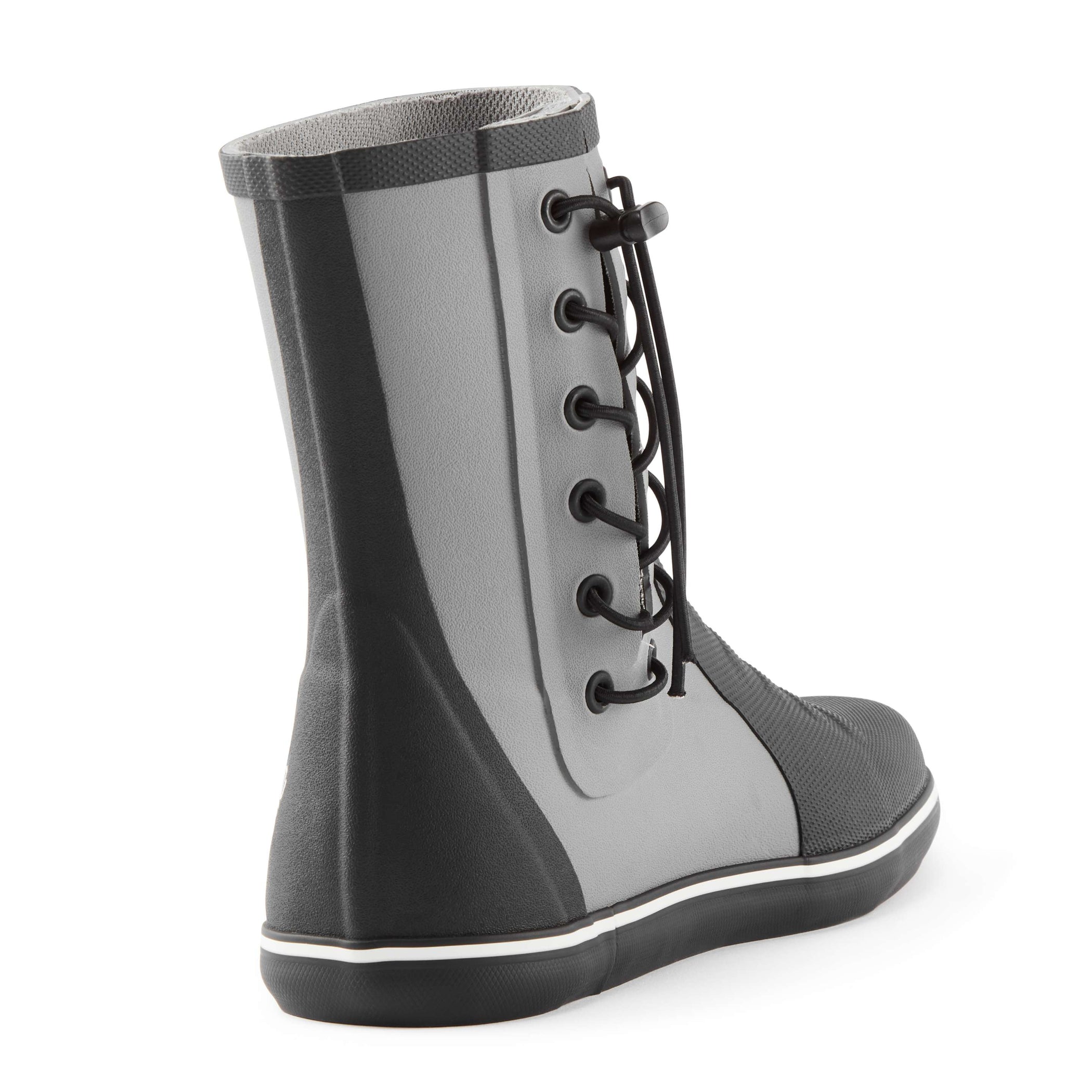 Junior Agile Neoprene Sailing Boots - Ash & Black