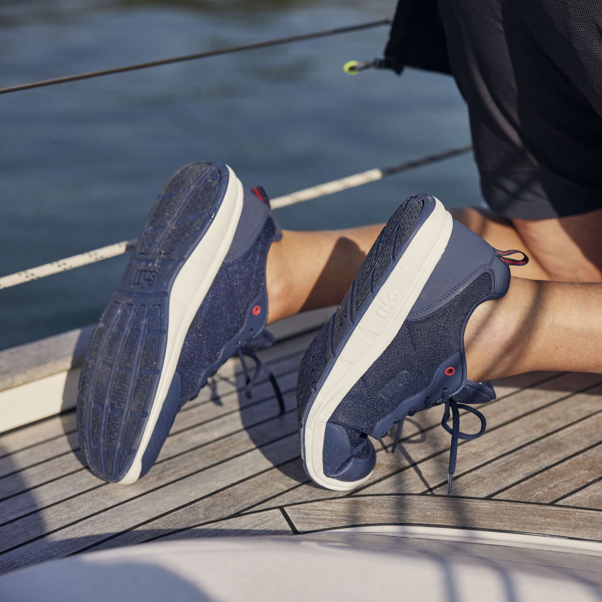 Pursuit Outdoor Trainers - Navy