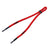 Floatable Sunglasses Retainer Strap - Red