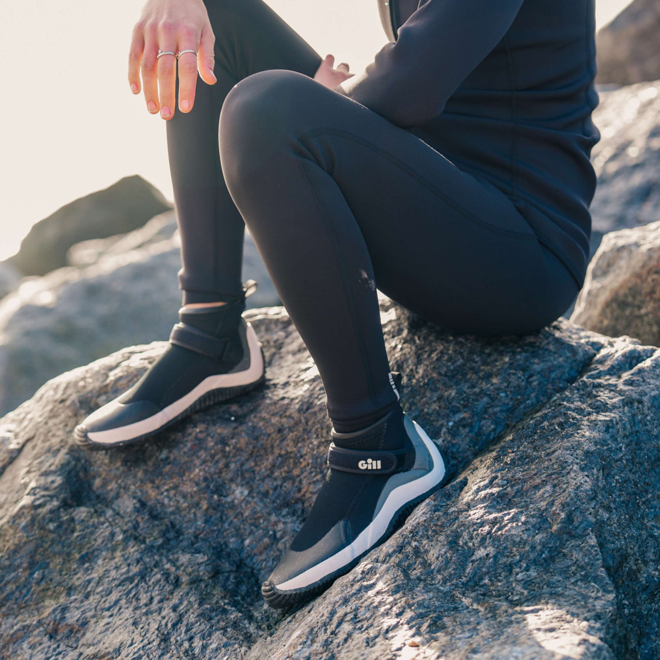 Aquatech Waterproof Neoprene Shoes - Black