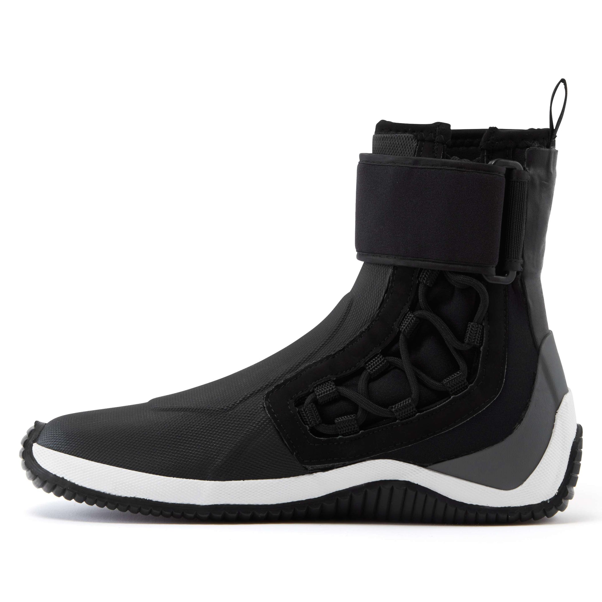 Edge Neoprene Sailing Boots - Black