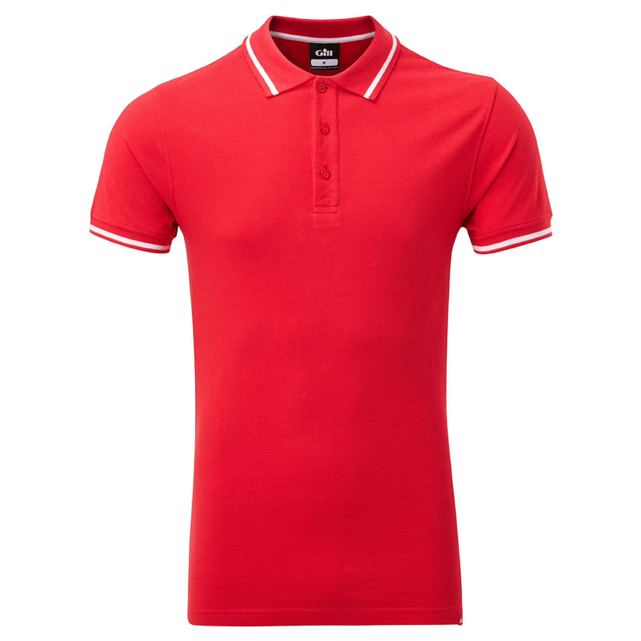 Men's Crew Polo Shirt - Red