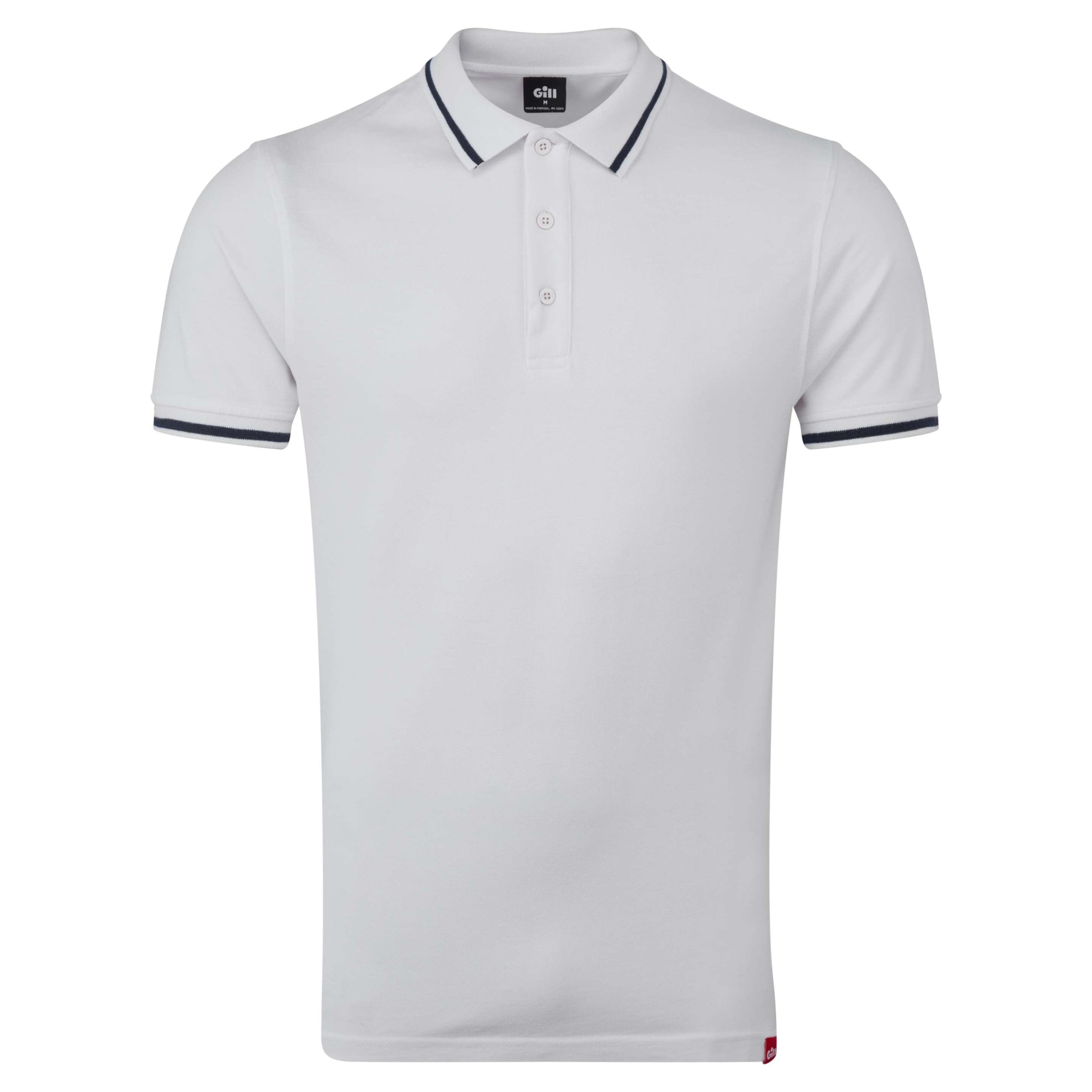 Men's Crew Polo Shirt - White