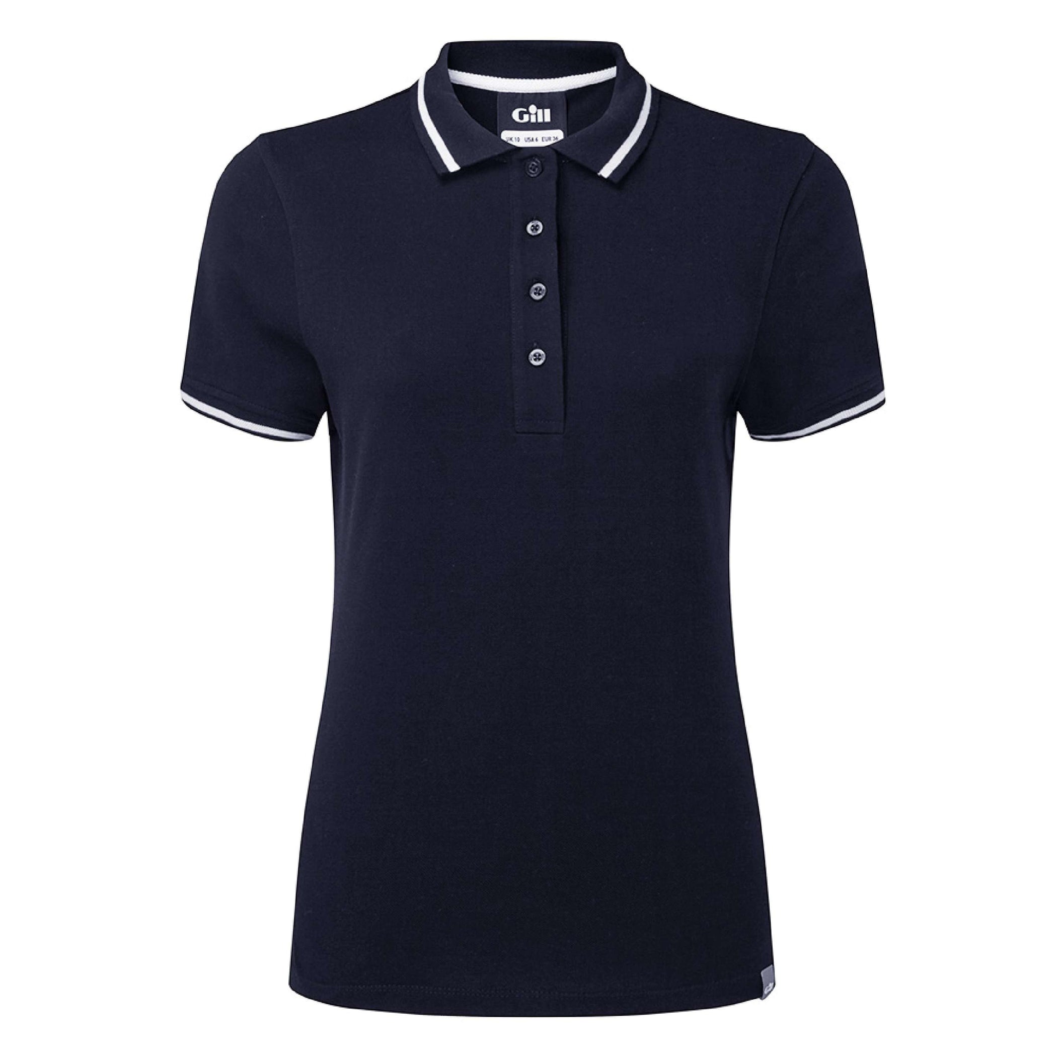 Women's Crew Polo Shirt - Navy