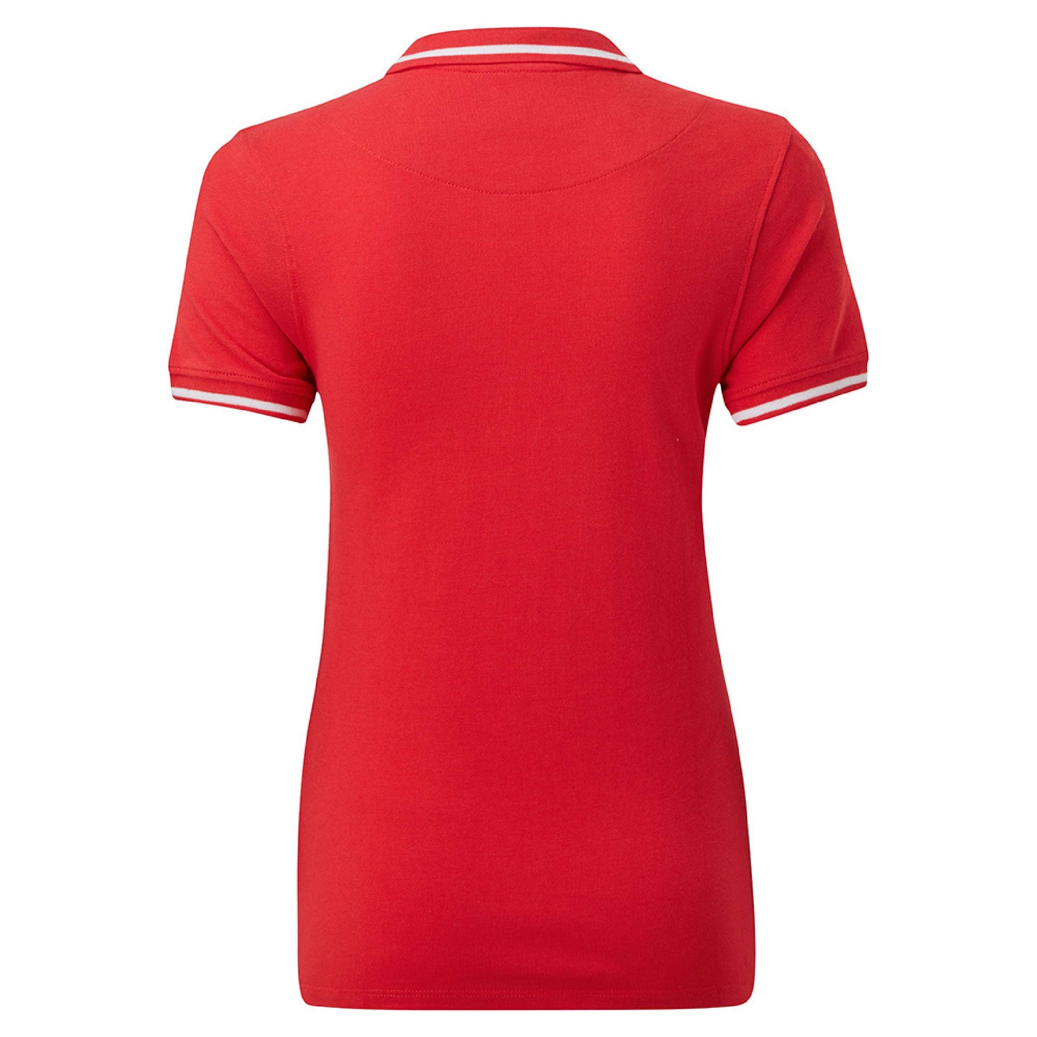 Women's Crew Polo Shirt - Red