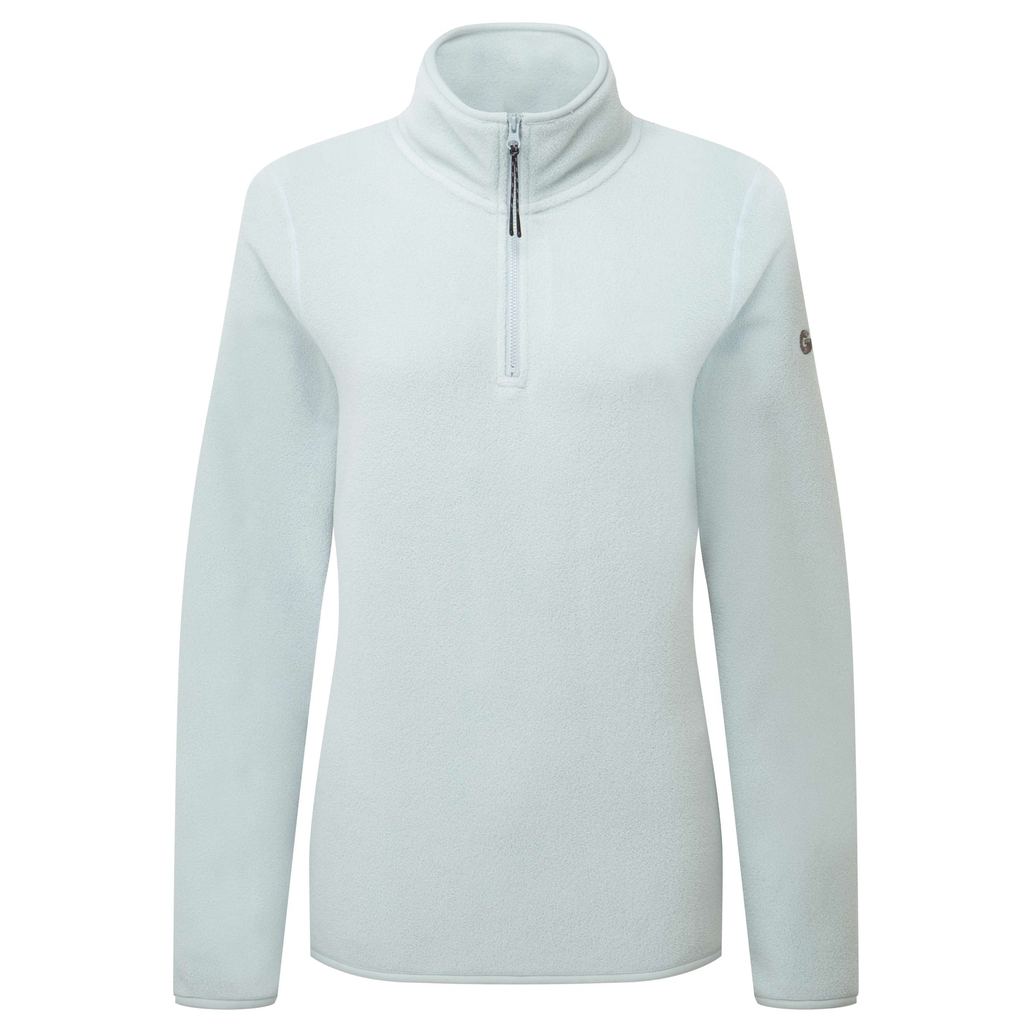 Women's Pursuit 1/4 Zip Fleece - Light Grey