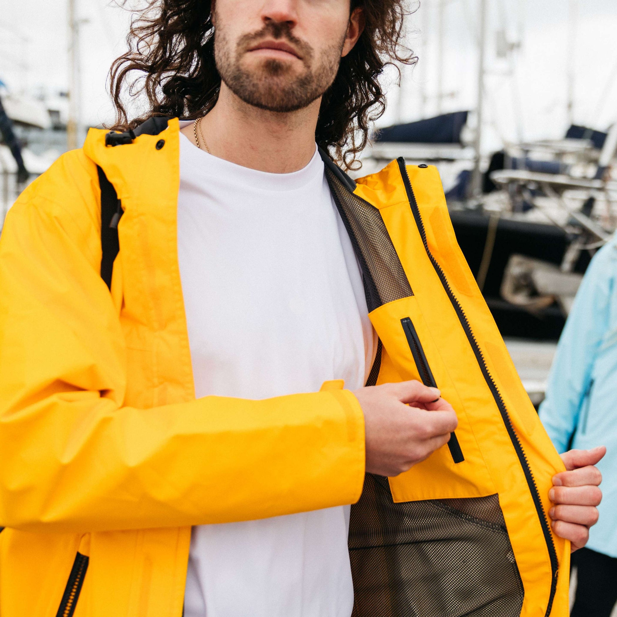 Mens Seeker Jacket - Gold Fusion