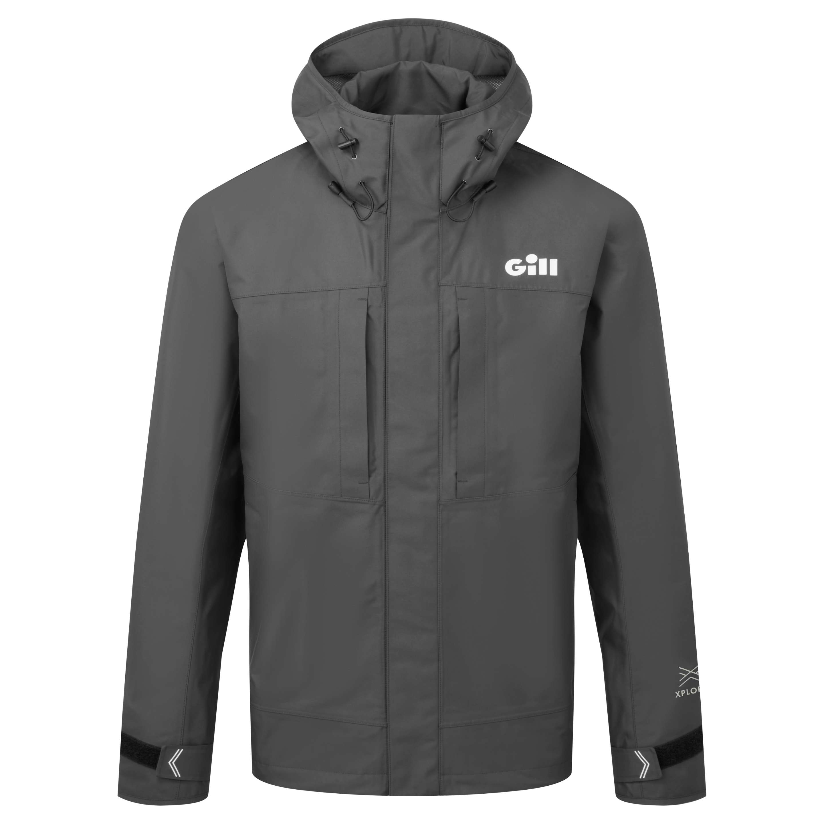 【HAKUJI】25SS Linen Weather Gillet　ブラック　Ｆ Aspect 2.0 Waterproof Performance Jacket - Graphite – Gill UK