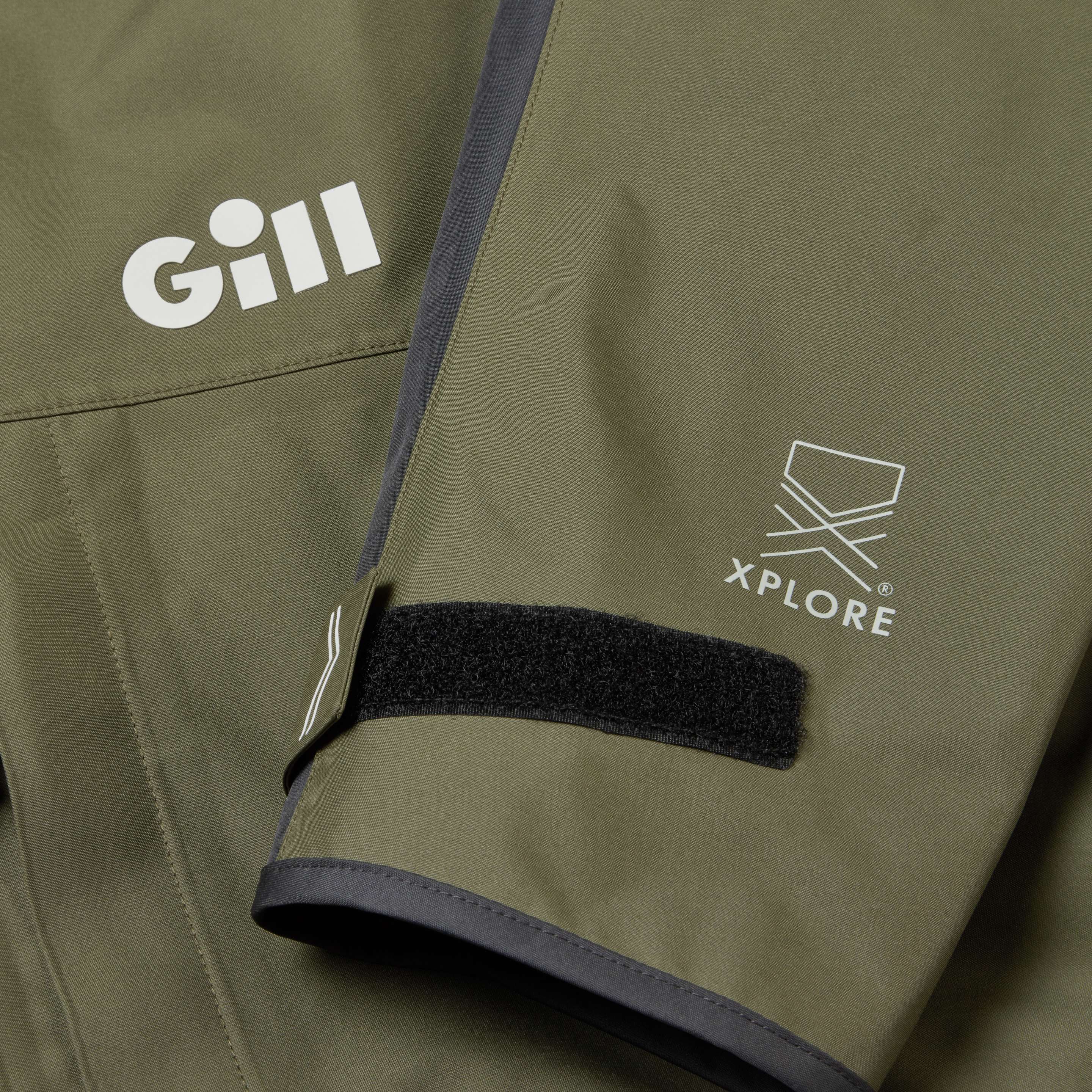 Aspect 2.0 Waterproof Performance Jacket - Olive & Graphite – Gill UK