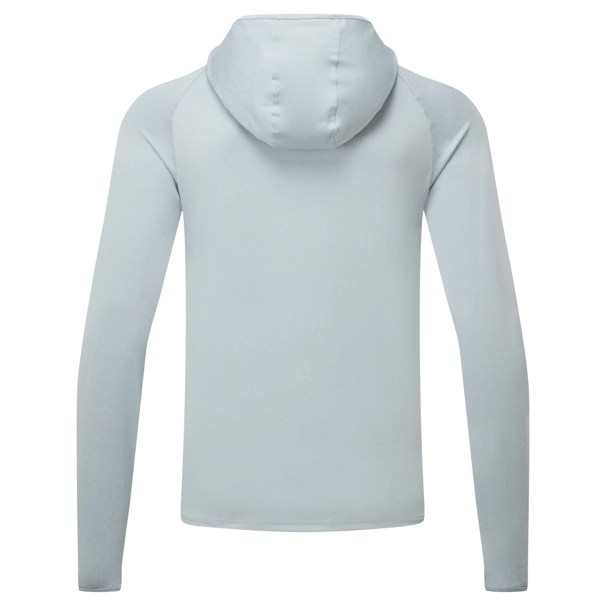 Infinity Long Sleeve Lightweight Hoodie - Light Grey Melange