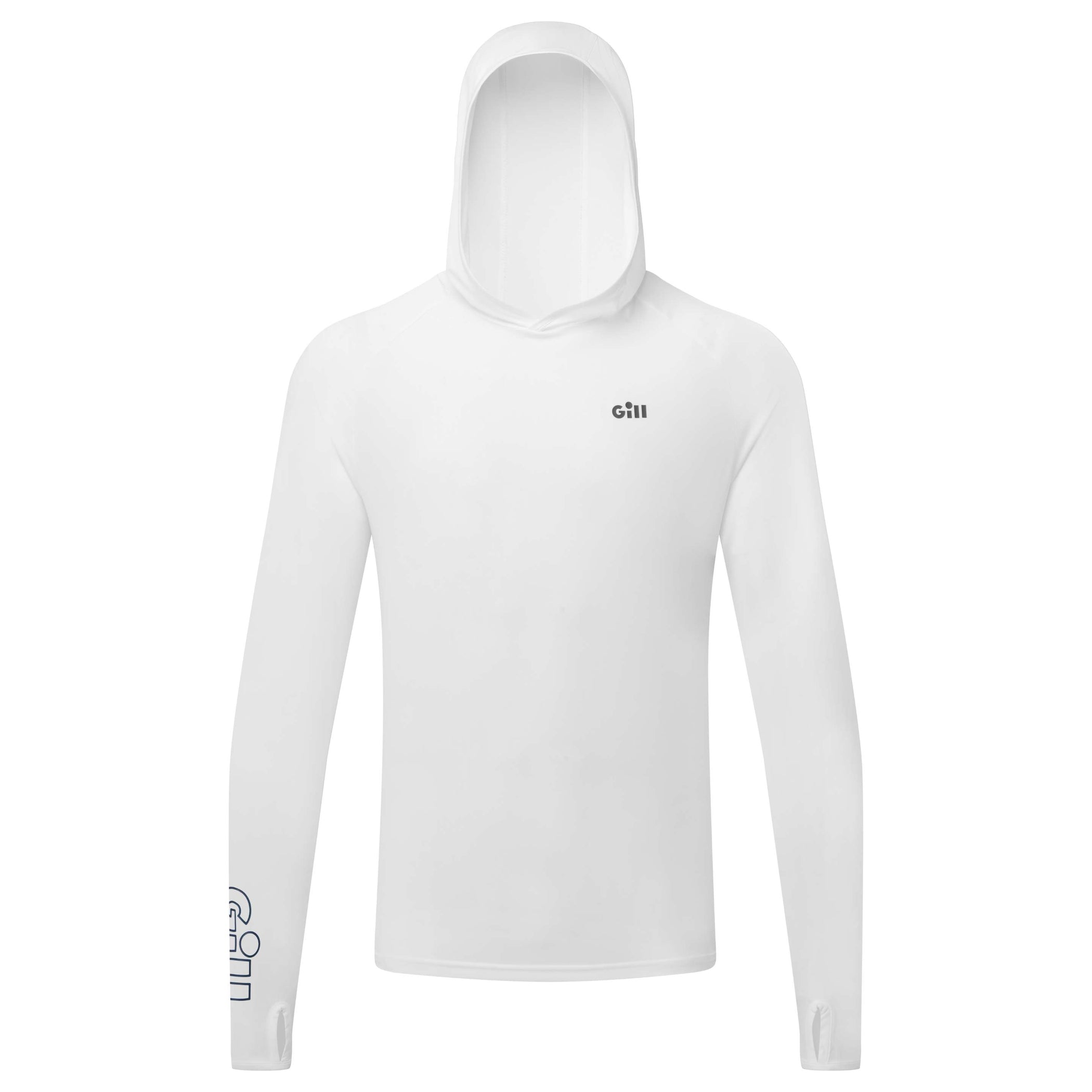 Infinity 2.0 Long Sleeve Lightweight Hoodie - White