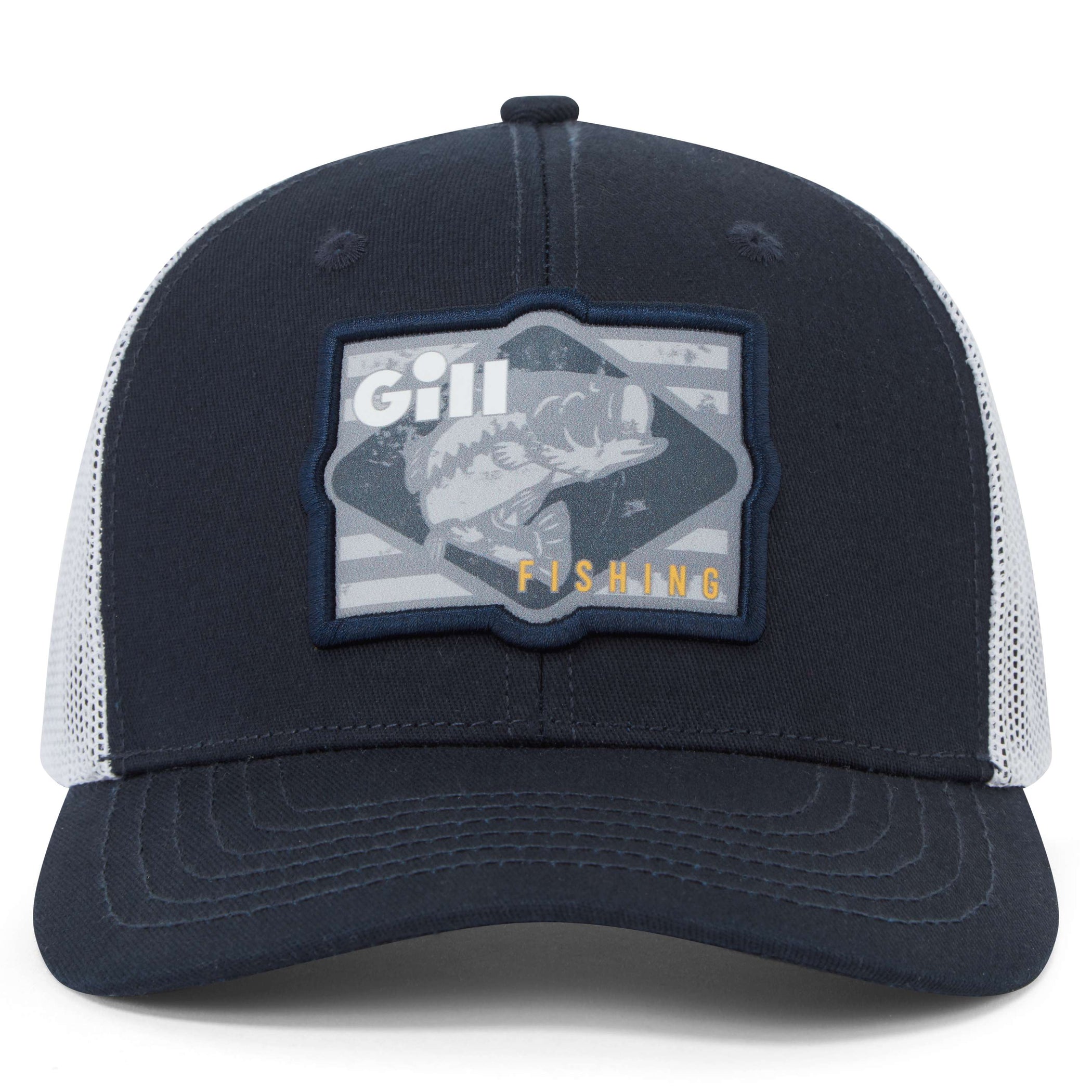 Bass Logo Trucker Cap - Navy