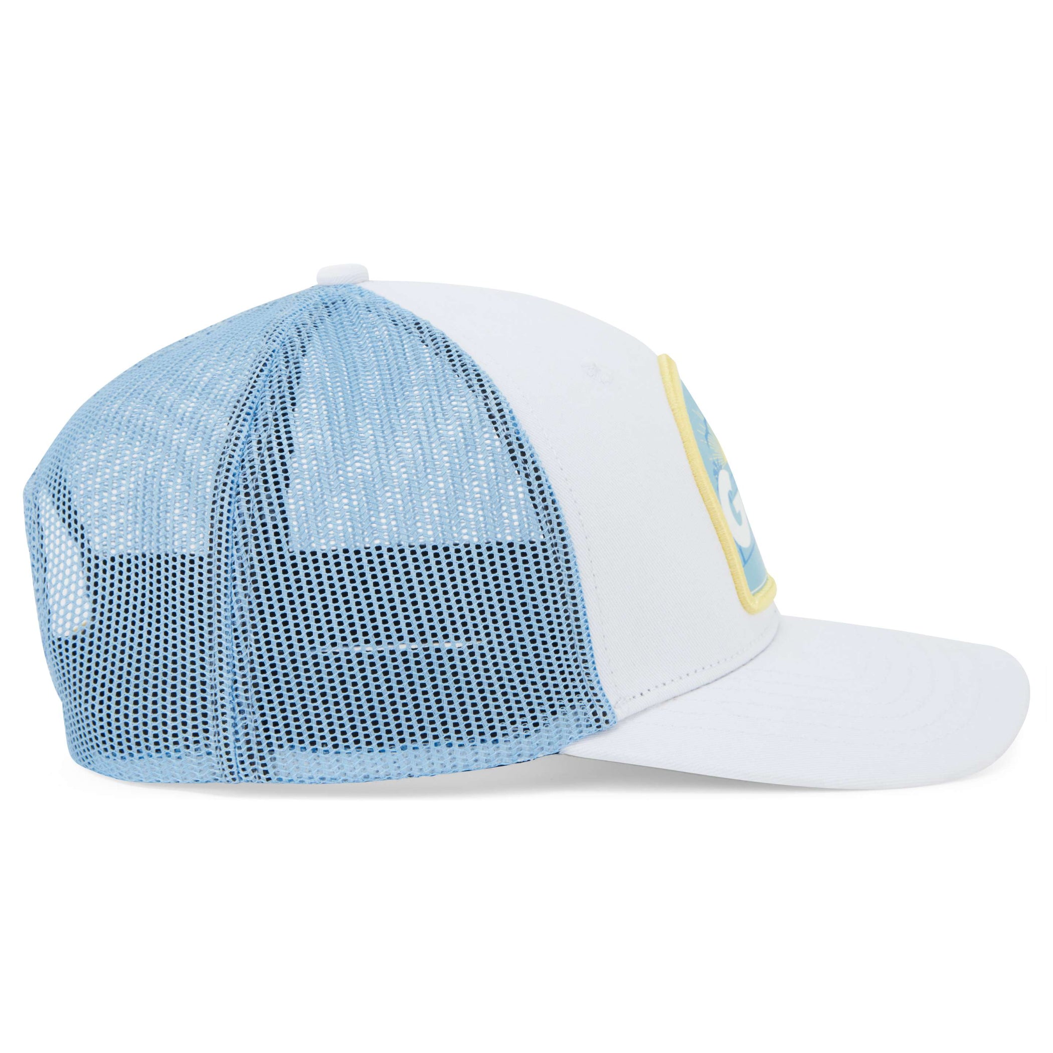 Sunrise Trucker Cap - White