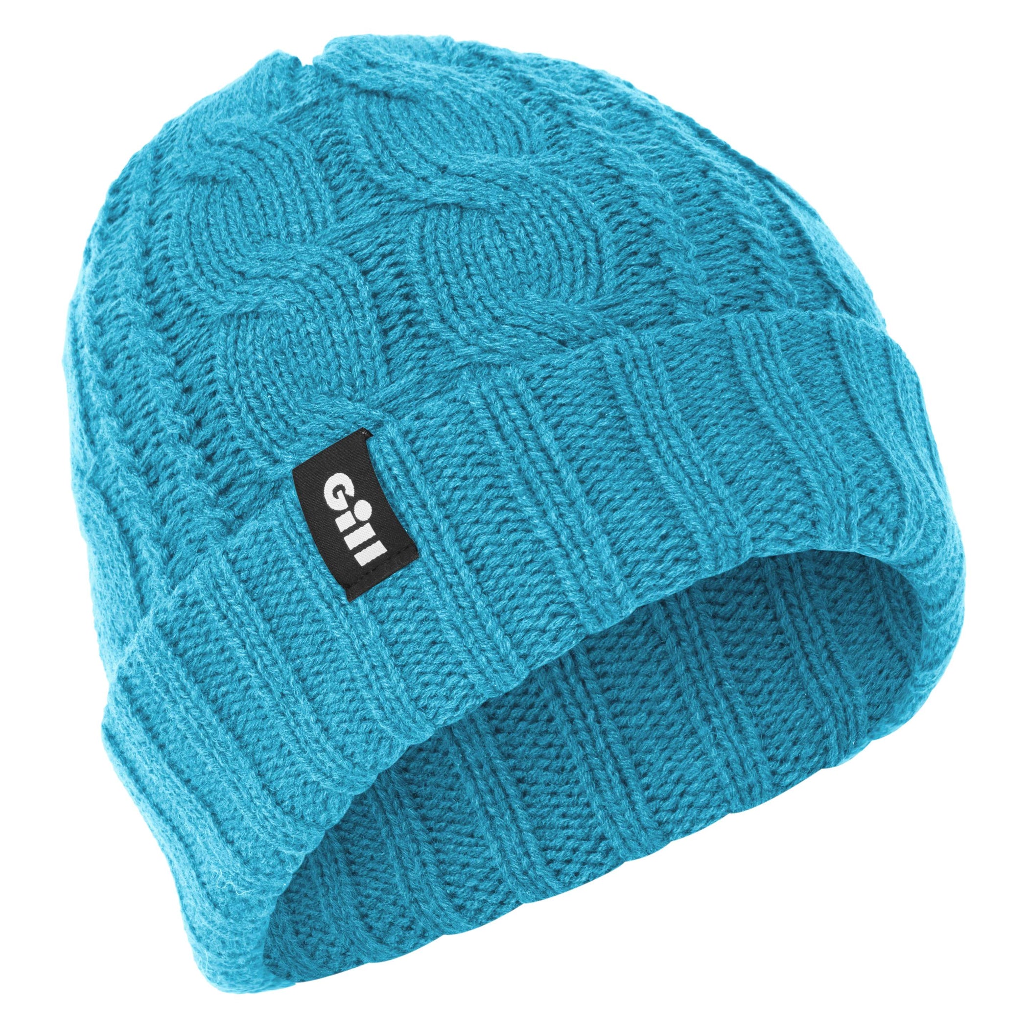 Cable Knit Beanie - Seascape