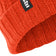 Cable Knit Beanie - Flame Red
