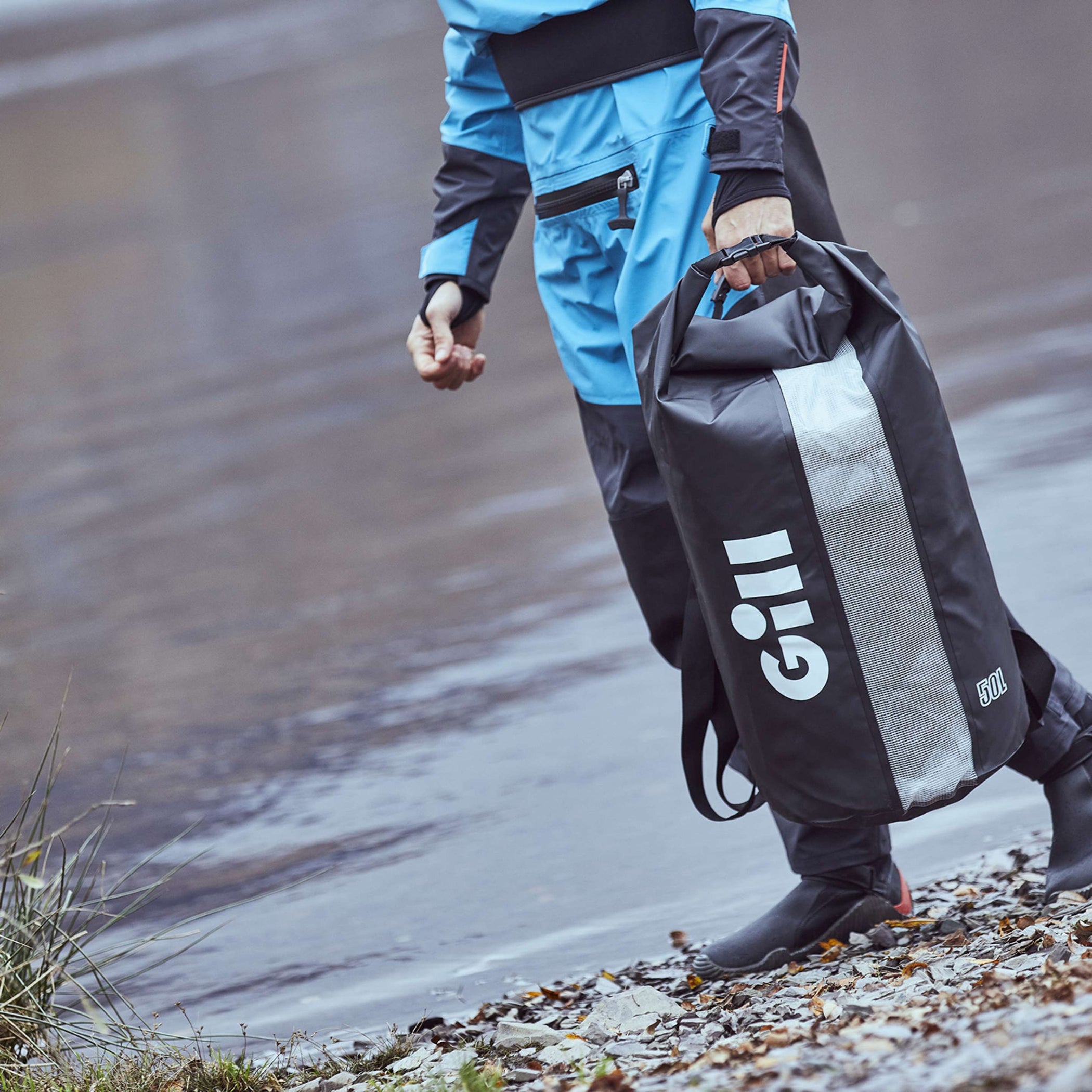 50L Voyager Dry Bag - Black