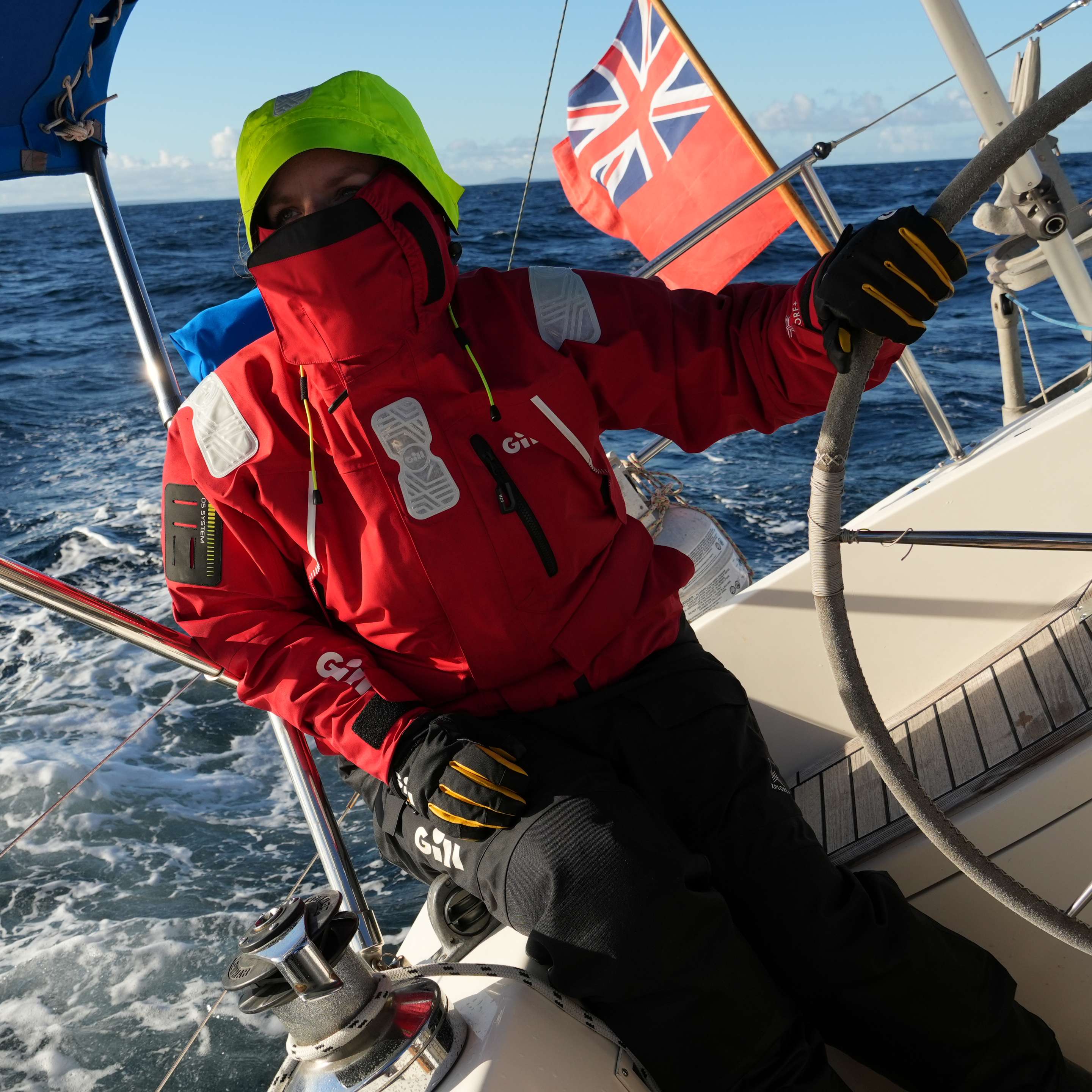 OS1 Ocean Sailing Jacket - Red | 6 Sizes | Gill Marine – Gill UK