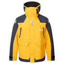 Yellow and navy jacket