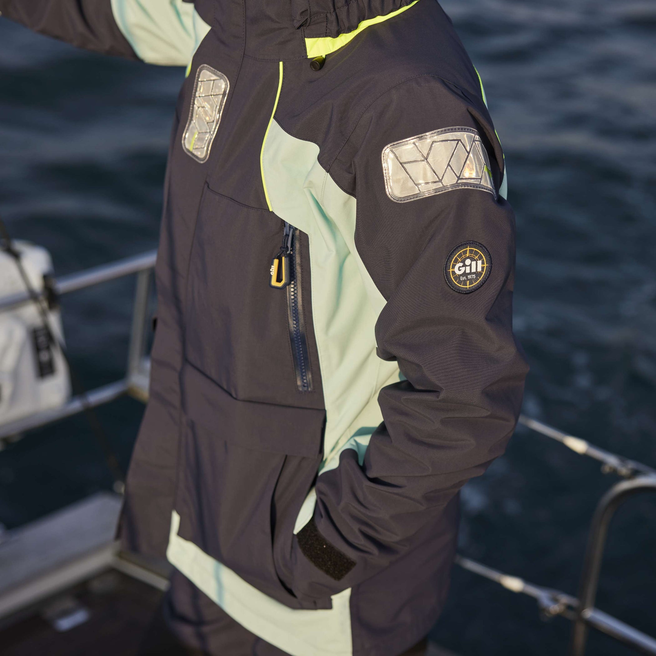 Women's Offshore Sailing Jacket - Navy & Eggshell (50th Anniversary Edition)