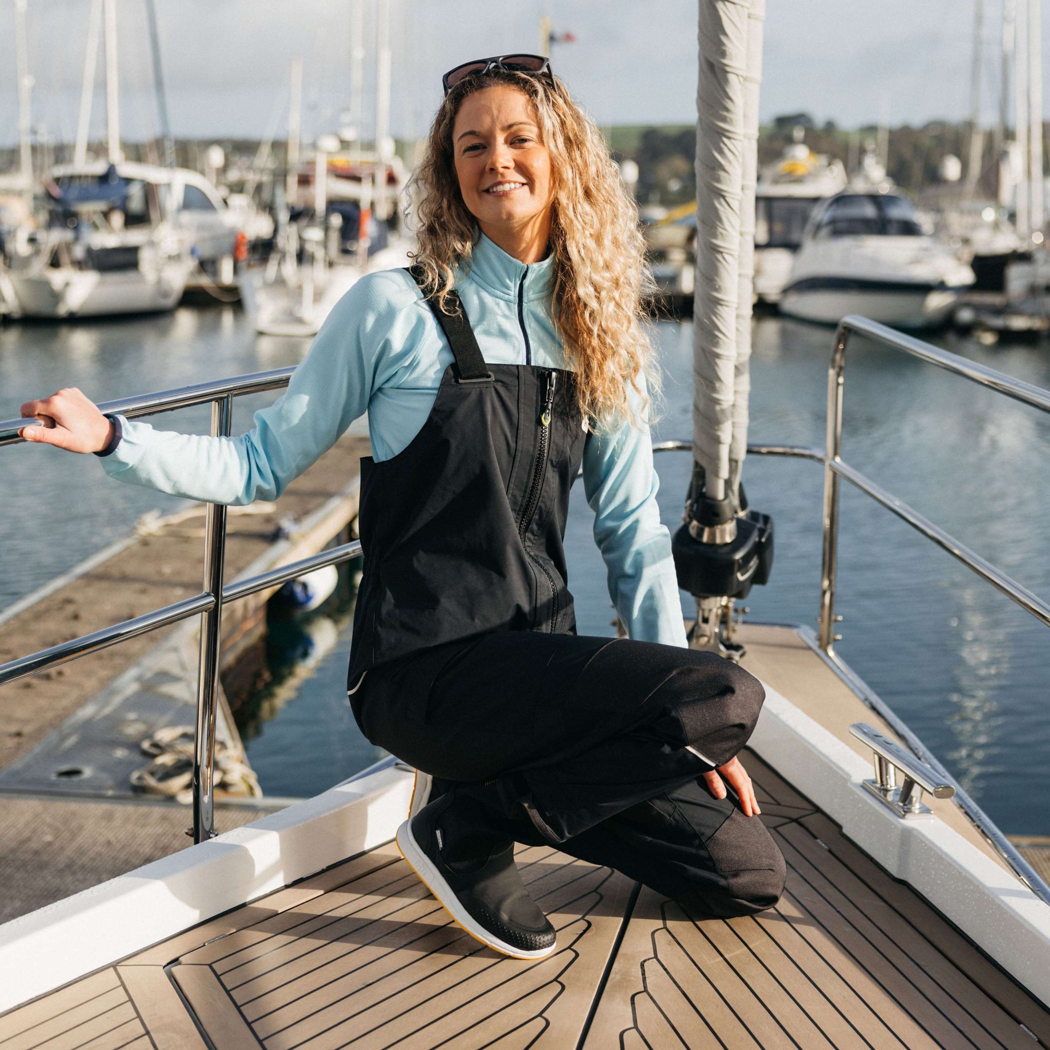 Women's Coastal Trousers - Black
